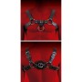 Harnais de bondage pour poitrine homme en cuir vegan