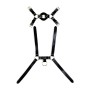 Harnais de bondage pour poitrine homme en cuir vegan