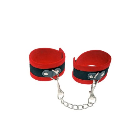 Menottes velours avec fermeture velcro