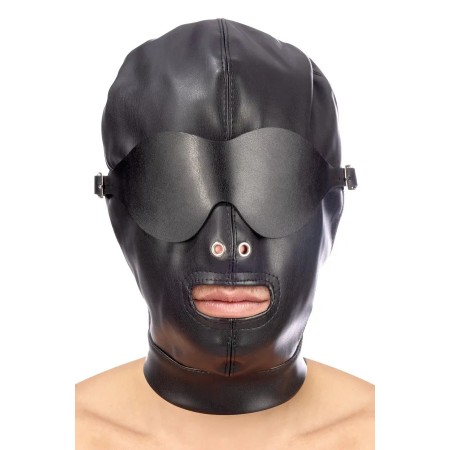 Cagoule fétichiste cache yeux