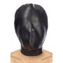 Cagoule fétichiste sangle et lacet
