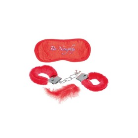 Set bdsm menottes masque et plume