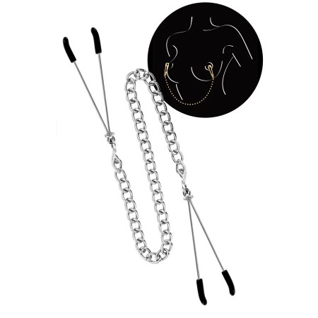 Pinces à seins bijoux réglables