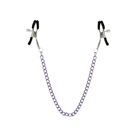 Pinces à tétons avec chaîne