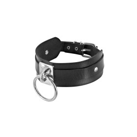 Collier large fétichiste avec anneau