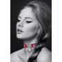 Collier ras de cou avec cadenas coeur