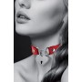 Collier ras de cou avec cadenas coeur