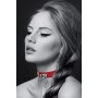 Collier ras de cou avec anneau