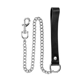 Laisse fétichiste 72cm avec chaîne