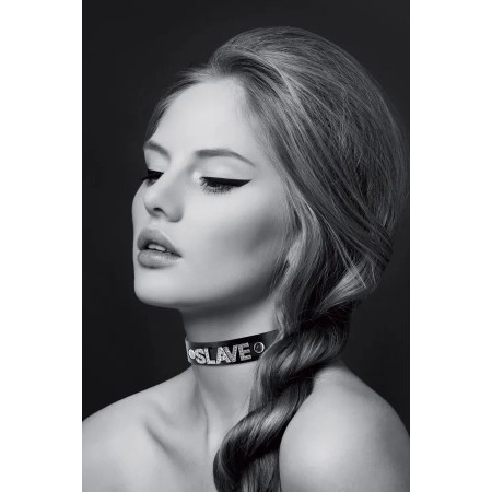 Collier ras de cou Slave avec strass