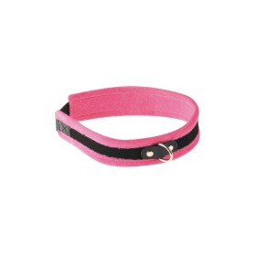 Collier velours fermeture velcro