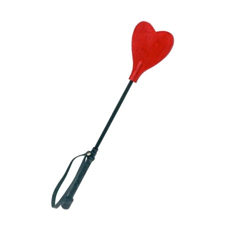 Tapette avec claquette cuir en cœur