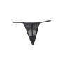 Porte-jarretelles dentelle et string Couleur Noir