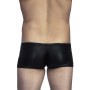Boxer moulant style wetlook Couleur Noir