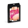 Tanga taille haute avec laçage Couleur Rose