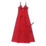 Nuisette longue et sexy + string Couleur Rouge
