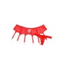 Porte-jarretelles en dentelle + string Couleur Rouge