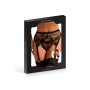 Porte-jarretelles et string Couleur Rouge ou Noir