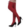 Bas opaque mère Noël Couleur Rouge