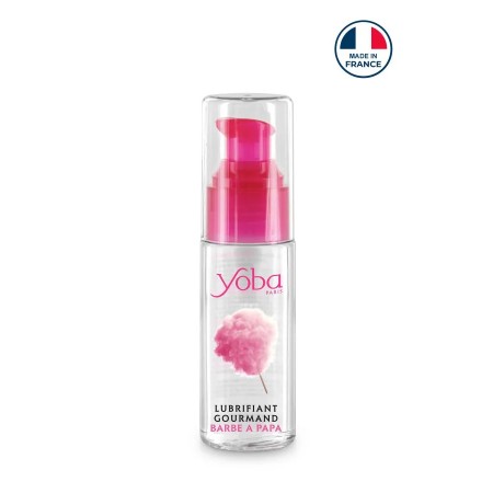 Lubrifiant  gourmand barbe à papa Yoba 50ml