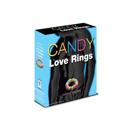3 Cockrings bonbons Candy Love Rings