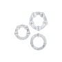 Lot de 3 cockrings extensibles – Pressions progressives pour érection plus ferme