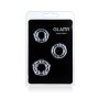 Lot de 3 cockrings extensibles – Pressions progressives pour érection plus ferme