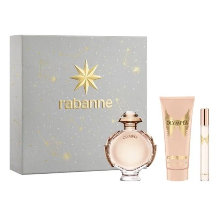 Rabanne Olympéa Eau de Parfum Vaporisateur 80ml Coffret 3 Produits