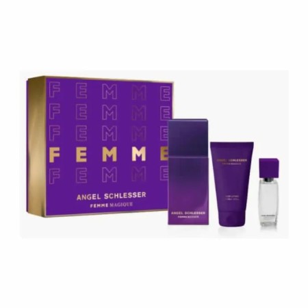 Angel Schlesser Femme Magique Eau de Toilette Vaporisateur 100ml Coffret 3 Produits
