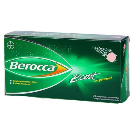 Berocca Boost 30 Comprimés Effervescents Guarana