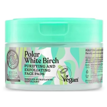 Natura Siberica Disques Purifiants Exfoliants 20 Unité