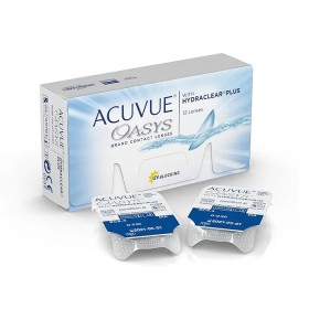 Acuvue Oasys Hydraclear Remplacement des Lentilles de Contact 2 Semaines -3,25 BC/8,4 12 Unités