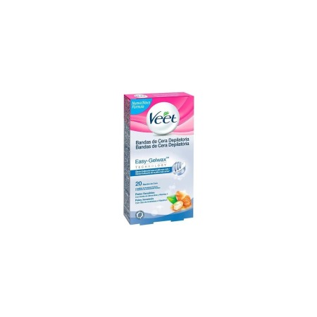 Veet Bandas De Cera Depilatorias Corporales Pure Piel Sensible 20