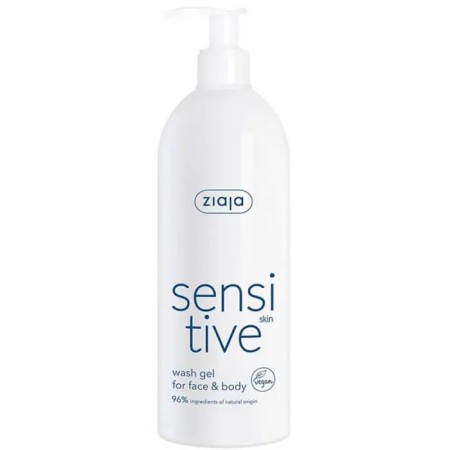 Ziaja Sensitve Gel Limpiador Rostro y Corps Para Pieles Sensible 400ml