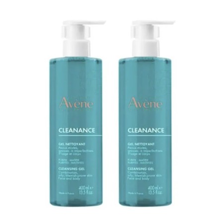 Avène Cleanance Duo Gel Nettoyant 2 x 400ml