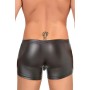 Boxer homme noir ouvert