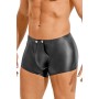 Boxer homme noir ouvert