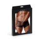 Boxer transparent quadrillé