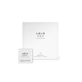 36 préservatifs extra-fins lubrifiés LELO HEX