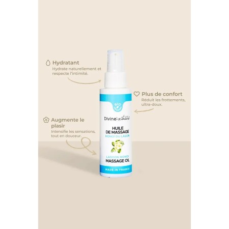 Huile de massage BIO - Monoï du Lagon - 100ml