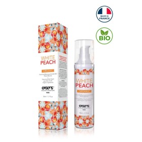Huile de massage chauffante BIO Exsens pêche blanche 50ml
