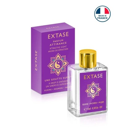 Parfum d'attirance Extase pour femme 15ml