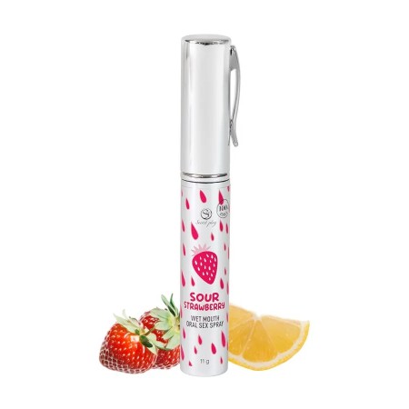 Secret Play - Spray sexe oral à la fraise acidulée