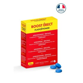 Votre fournisseur en sextoys et bien-être masculin, vous recommande Boost Erect. Ce vitalisant pour homme
