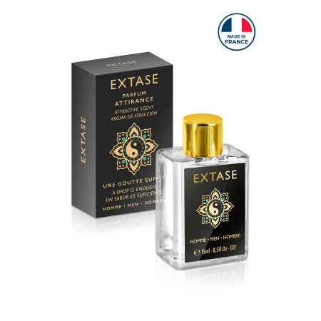 Parfum d'attirance Extase pour homme 15ml