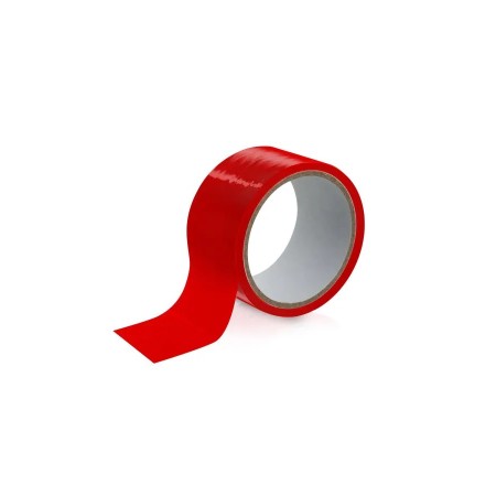 Tape bondage 15 mètres Rouge