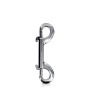 Mousqueton double en métal Longueur 7 cm